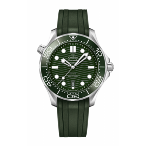 image of omega seamaster diver green